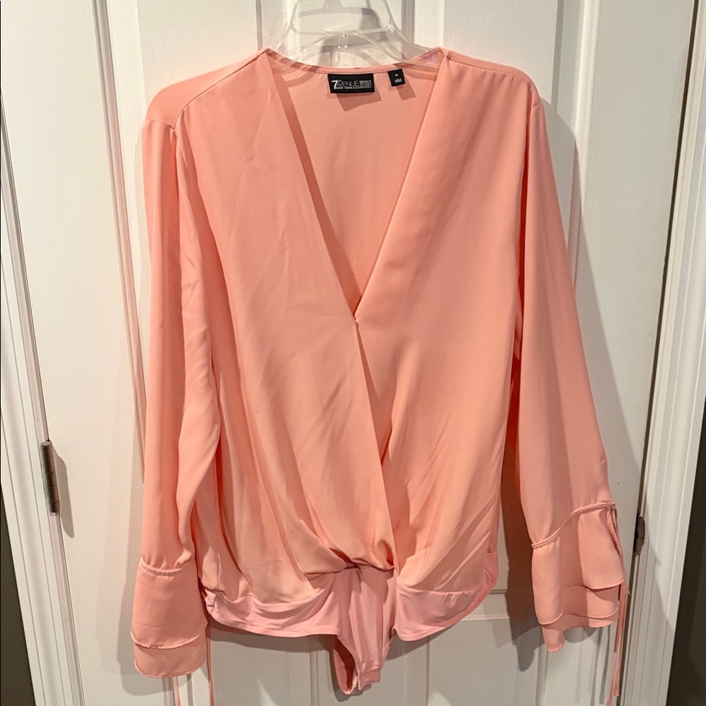 7th Avenue Pink Blouse (bodysuit)